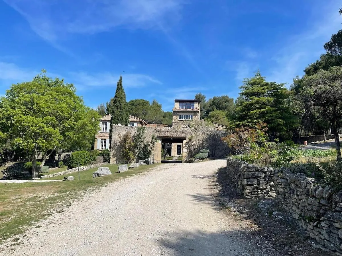 Gite 33 Ha Piscine Activites Vue Saumane-de-Vaucluse
