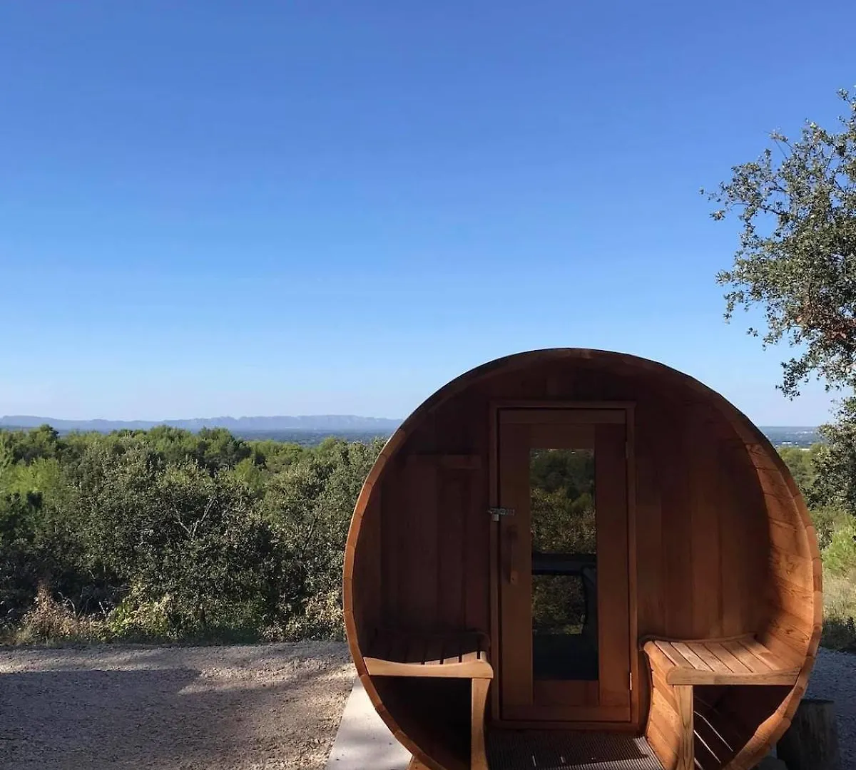 Gite 33 Ha Piscine Activites Vue Saumane-de-Vaucluse