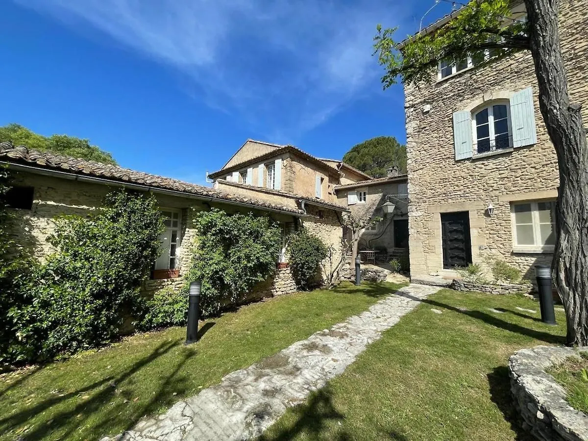 Gite 33 Ha Piscine Activites Vue Saumane-de-Vaucluse