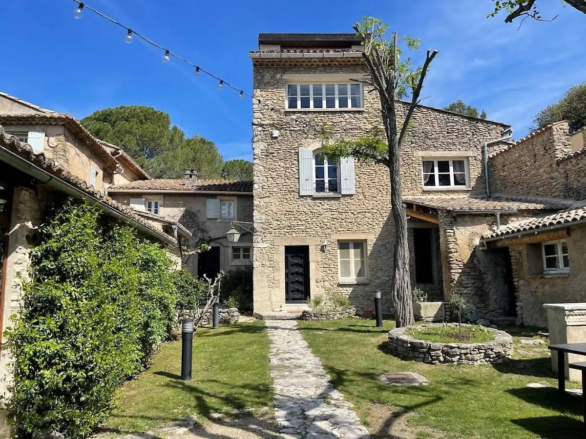 Daire Gite 33 Ha Piscine Activites Vue Saumane-de-Vaucluse